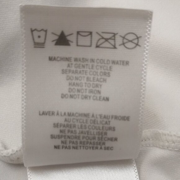 Lole Ladies Size Medium Cream Racer Back Fitted Athletic Top - Picture 7 of 11